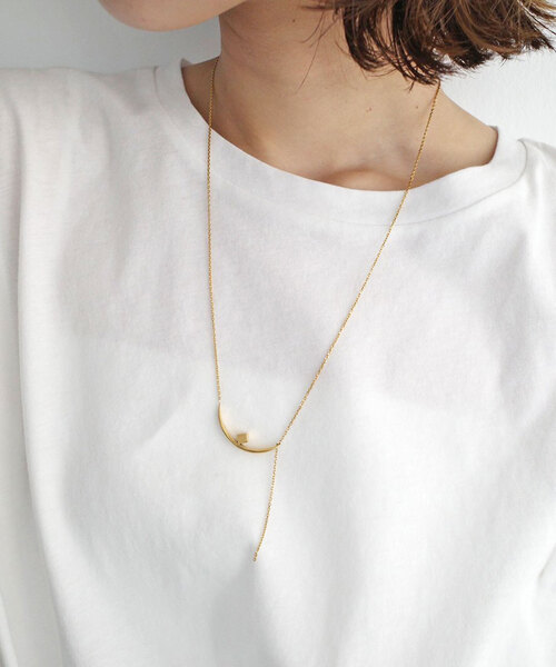 SLOBE IENA(スローブイエナ)の「SOAC CUBE NECKLACE S24W02J510(ネックレス・レディース・ゴールド・FREE)」の8枚目の写真