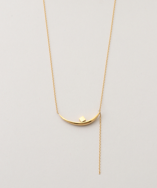 SLOBE IENA(スローブイエナ)の「SOAC CUBE NECKLACE S24W02J510(ネックレス・レディース・ゴールド・FREE)」の9枚目の写真