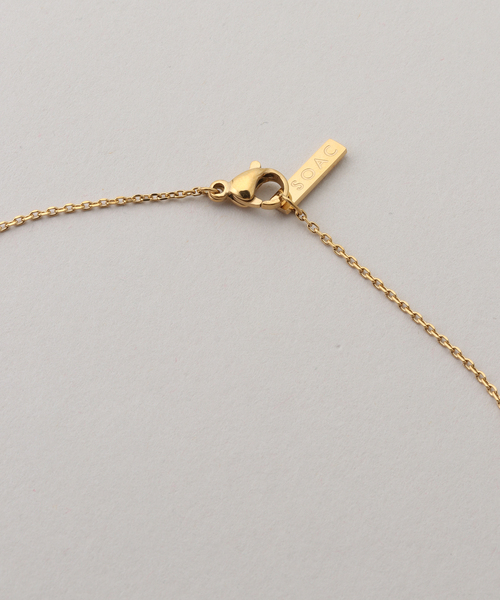 SLOBE IENA(スローブイエナ)の「SOAC CUBE NECKLACE S24W02J510(ネックレス・レディース・ゴールド・FREE)」の3枚目の写真
