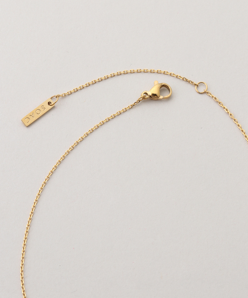 SLOBE IENA(スローブイエナ)の「SOAC CUBE NECKLACE S24W02J510(ネックレス・レディース・ゴールド・FREE)」の4枚目の写真