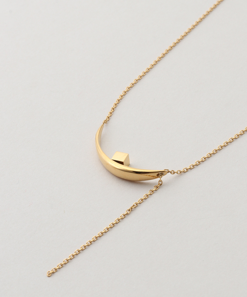 SLOBE IENA(スローブイエナ)の「SOAC CUBE NECKLACE S24W02J510(ネックレス・レディース・ゴールド・FREE)」の7枚目の写真