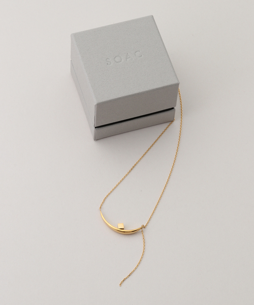 SLOBE IENA(スローブイエナ)の「SOAC CUBE NECKLACE S24W02J510(ネックレス・レディース・ゴールド・FREE)」の10枚目の写真