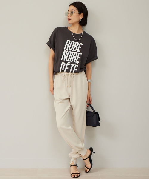 BARNYARDSTORM（バンヤードストーム）の「BARNYARDSTORM / ROBE Tシャツ（Tシャツ/カットソー・レディース・ホワイト×グリーン/ホワイト×ブラック/チャコール・FREE）」の15枚目の写真