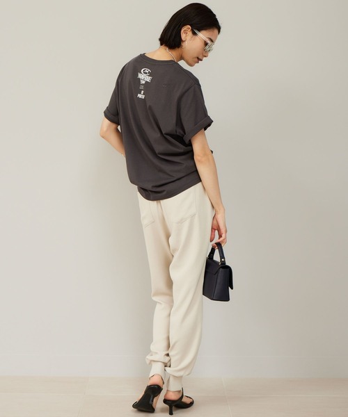 BARNYARDSTORM（バンヤードストーム）の「BARNYARDSTORM / ROBE Tシャツ（Tシャツ/カットソー・レディース・ホワイト×グリーン/ホワイト×ブラック/チャコール・FREE）」の16枚目の写真