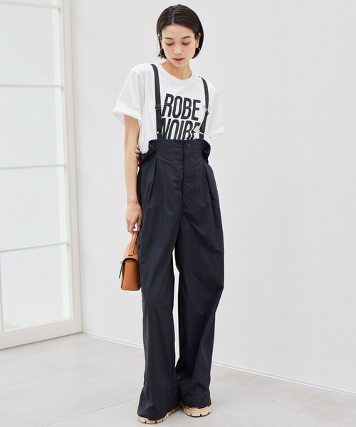 BARNYARDSTORM（バンヤードストーム）の「BARNYARDSTORM / ROBE Tシャツ（Tシャツ/カットソー・レディース・ホワイト×グリーン/ホワイト×ブラック/チャコール・FREE）」の11枚目の写真