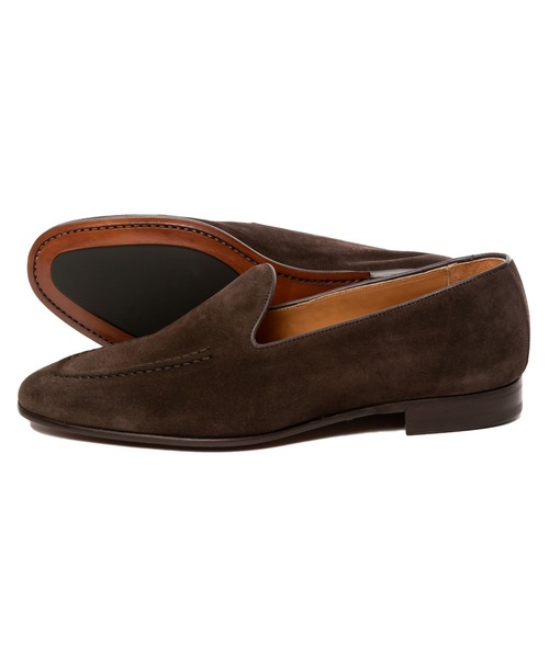 定価29,700円Berwickローファー 5505 ゴム×レザー ソール42 Berwick1707（バーウィック）の「Berwick バーウィック ローファー