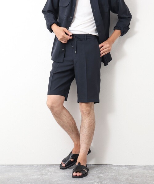 NOLLEY’S(ノーリーズ)の「吸水速乾 メトロポリスショーツ(その他パンツ・メンズ・チャコールグレー/ダークネイビー/インディゴブルー・S/M/L/XL)」の6枚目の写真