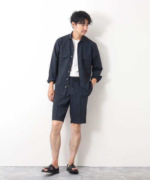 NOLLEY’S(ノーリーズ)の「吸水速乾 メトロポリスショーツ(その他パンツ・メンズ・チャコールグレー/ダークネイビー/インディゴブルー・S/M/L/XL)」の14枚目の写真