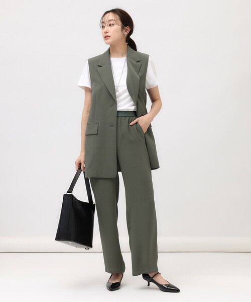 【新品・タグ付き】UNTITLED パンツスーツ セットアップ untitled パンツスーツ セットアップ ブラック