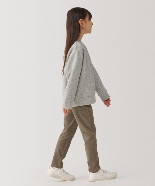 無印良品（ムジルシリョウヒン）の「キッズ　ジャージーコーデュロイレギンスパンツ（その他パンツ・キッズ・ライトベージュ/ブラウン系/チャコールグレー/ネイビー・110/120/130/140/150）」の11枚目の写真