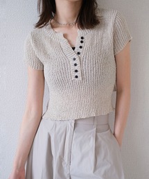 nonnative ニット・セーター ベージュ 0480525J0163 ショート丈ニットプルオーバー（ニット/セーター）｜ANOTHER S