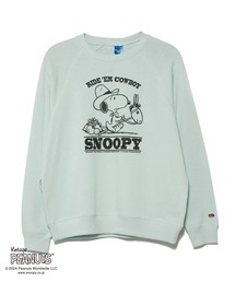 FRUIT OF THE LOOM | FRUIT OF THE LOOMｘPEANUTS スウェット / コラボ / ピーナッツ / スヌーピー / 長袖  / トレーナー / プリント / カジュアル / ユニセックス(Tシャツ/カットソー)