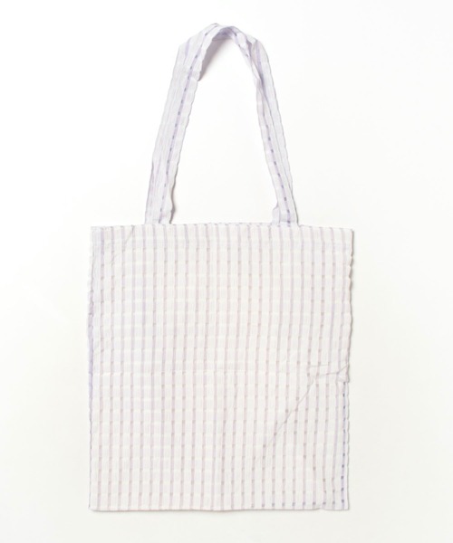 HALEY PESCA(ヘーリーペスカ)の「HALEY PESCA/【A4収納可】パステルカラー チェックトートバッグ(トートバッグ・レディース・イエロー/グリーン/パープル/ピンク/ブラック・FREE)」の16枚目の写真