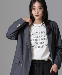 ロゴロングスリーブTシャツ