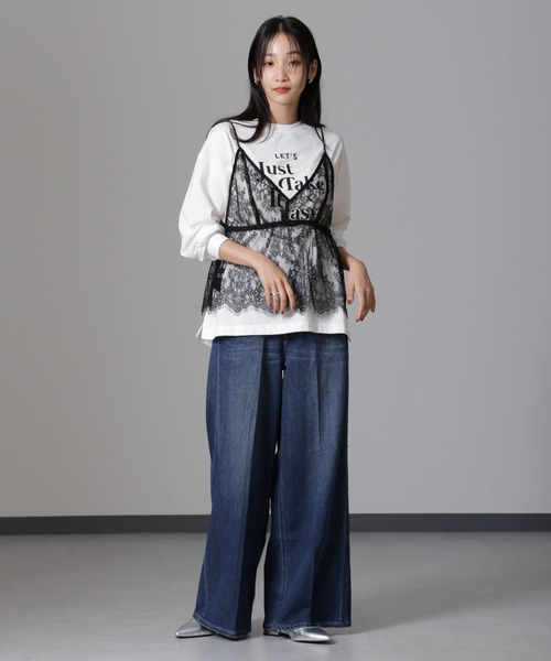 NANO universe（ナノユニバース）の「ロゴロングスリーブＴシャツ（Tシャツ/カットソー・レディース・その他4/その他6/その他1/その他2/その他3/その他5・FREE）」の20枚目の写真