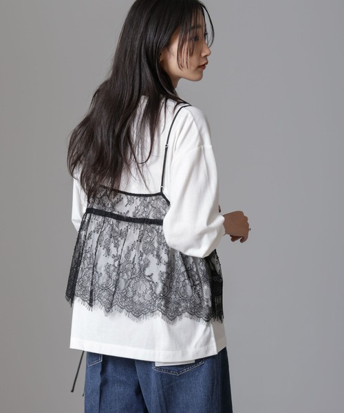 NANO universe（ナノユニバース）の「ロゴロングスリーブＴシャツ（Tシャツ/カットソー・レディース・その他4/その他6/その他1/その他2/その他3/その他5・FREE）」の16枚目の写真