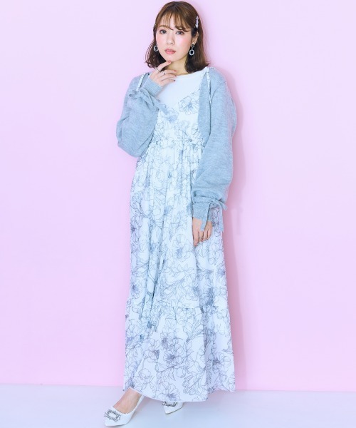 marun（マルン）の「＜大きいサイズ＞ ニットトップス marun（ニット/セーター・レディース・ピンク/ブラック/オフホワイト・5L/4L/3L/LL/L）」の11枚目の写真