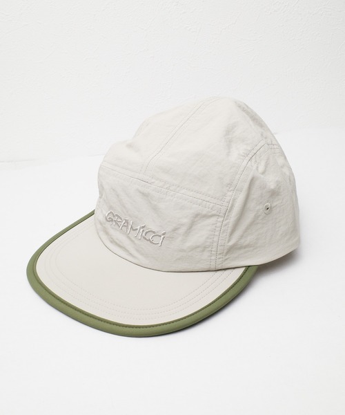 Gramicci(グラミチ)の「/ Gramicci / NYLON GRAMICCI CAP(キャップ・メンズ・ブラック/ネイビー/ブラウン/グレー/オリーブ/グレー系その他/オリーブ系/ネイビー系・FREE)」の4枚目の写真