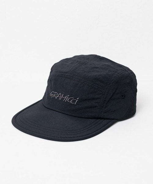 Gramicci(グラミチ)の「/ Gramicci / NYLON GRAMICCI CAP(キャップ・メンズ・ブラック/ネイビー/ブラウン/グレー/オリーブ/グレー系その他/オリーブ系/ネイビー系・FREE)」の2枚目の写真