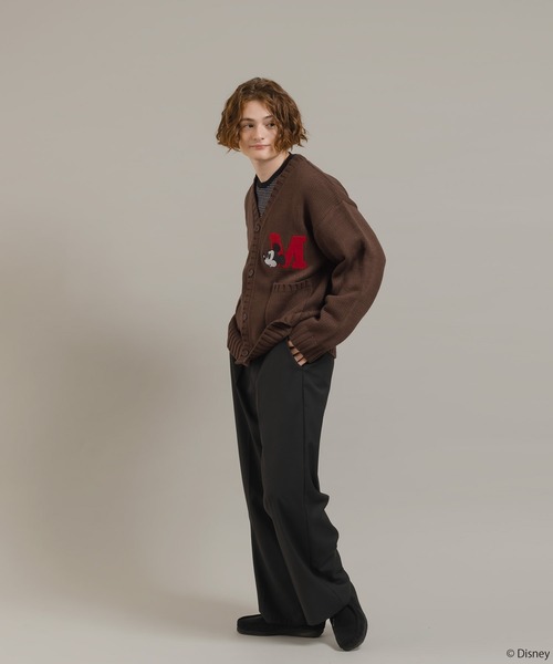 セール】【Disney/ディズニー】ミッキーマウス/レタードニット