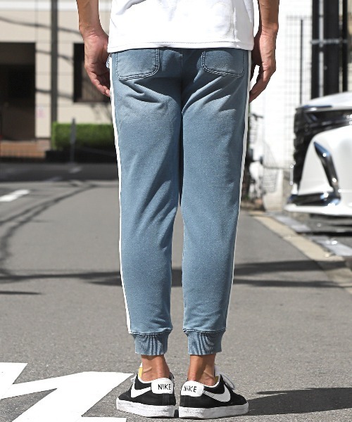 美品プランテーション.B IZENツイルパンツ インディゴブルー