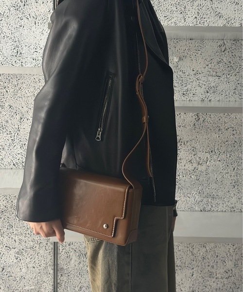 Burner（バーナー）の「【OKUOKU　0909】ショルダーバッグ oku-bag-702992574455-39 N（ショルダーバッグ・メンズ・ブラック/ブラウン系その他/グレー/グリーン・FREE）」の21枚目の写真