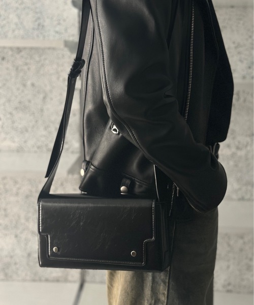 Burner（バーナー）の「【OKUOKU　0909】ショルダーバッグ oku-bag-702992574455-39 N（ショルダーバッグ・メンズ・ブラック/ブラウン系その他/グレー/グリーン・FREE）」の18枚目の写真