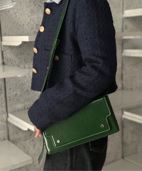 Burner（バーナー）の「【OKUOKU　0909】ショルダーバッグ oku-bag-702992574455-39 N（ショルダーバッグ・メンズ・ブラック/ブラウン系その他/グレー/グリーン・FREE）」の17枚目の写真