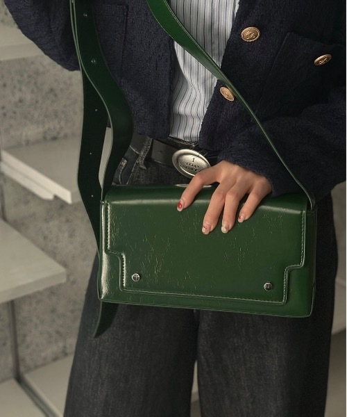 Burner（バーナー）の「【OKUOKU　0909】ショルダーバッグ oku-bag-702992574455-39 N（ショルダーバッグ・メンズ・ブラック/ブラウン系その他/グレー/グリーン・FREE）」の15枚目の写真