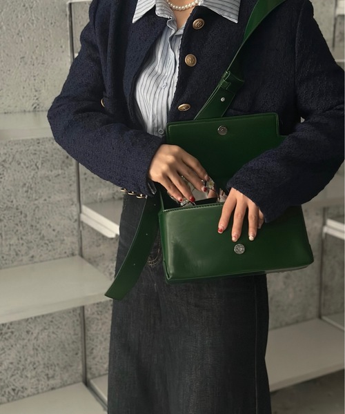 Burner（バーナー）の「【OKUOKU　0909】ショルダーバッグ oku-bag-702992574455-39 N（ショルダーバッグ・メンズ・ブラック/ブラウン系その他/グレー/グリーン・FREE）」の13枚目の写真