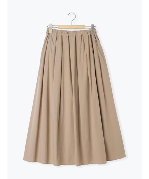 Samansa Mos2（サマンサ モスモス）の「柄アソートタックギャザースカート（スカート・レディース・チャコールグレー/ベージュ/ネイビー/グリーン・F）」の15枚目の写真