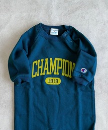 Champion（チャンピオン）の「【Champion】別注フロッキーロゴロンパース（ロンパース・キッズ）」