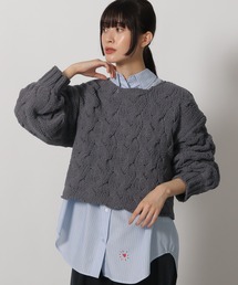 LAKOLE | モールケーブルプルオーバー / 149366(ニット/セーター)