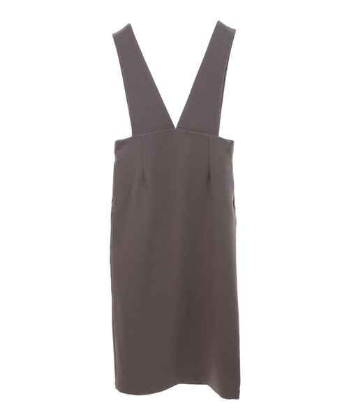 AMERICAN HOLIC（アメリカンホリック）の「イージーケアVネックワンピース（ワンピース・レディース・ブラック/モカ・M/L）」の11枚目の写真