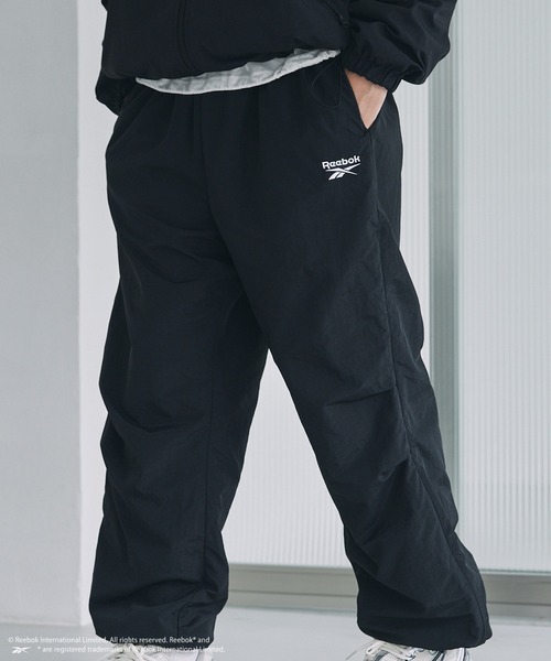 Reebok（リーボック）の「【Reebok別注】ワッシャーナイロンサイドジップパンツ（その他パンツ・メンズ・ブラック/グレー/オリーブ・S/M/L）」の5枚目の写真