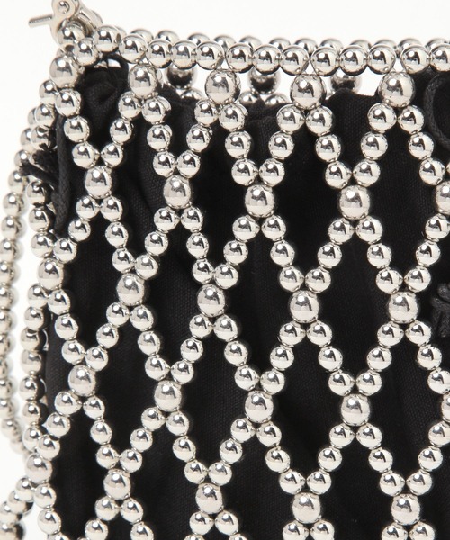 ビーズショルダーバッグ 151053（ショルダーバッグ）｜LEPSIM