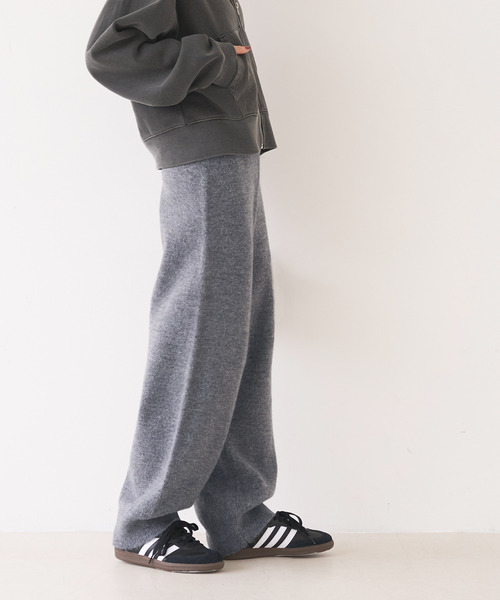 セール】ルーズワイドニットパンツ（その他パンツ）｜coca（coca