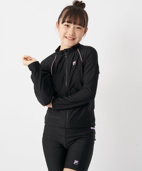 セール】【FILA】限定商品 長袖フルジップラッシュガード