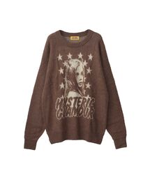 専用【人気デザイン】ヒスグラ HYS WOMAN編込 プルオーバー HYSTERIC GLAMOUR（ヒステリックグラマー）の「HYS WOMAN編込
