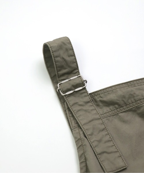 Brocante（ブロカント）の「[Brocante / ブロカント] 40綾ダンプ コルドンサロペット（サロペット/オーバーオール・レディース・オリーブ/チャコールグレー・2）」の12枚目の写真