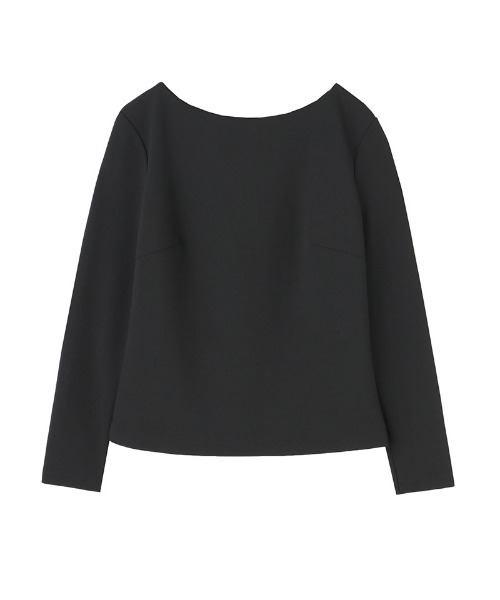 JENNEジェンヌ　美バストラインカットソー　Lサイズ　ブラック 美バストラインカットソー（Tシャツ/カットソー）｜JENNE