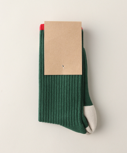 RASSVET(PACCVET) ラスベート [極美品] セール】【RASSVET/ラスベート】 MEN LOGO SOCKS KNIT