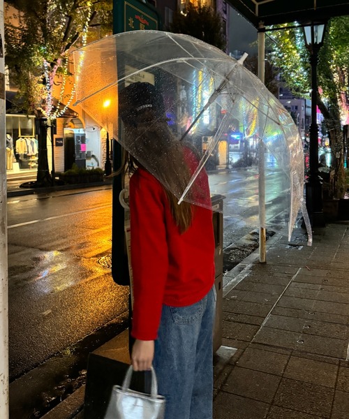 Sorriso（ソリッソ）の「Uネック ニット セーター（ニット/セーター・レディース・レッド・FREE）」の14枚目の写真