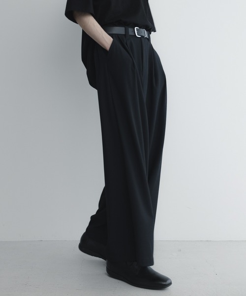 loose basic tuck wide buggy PT / ルーズベーシックタックワイド