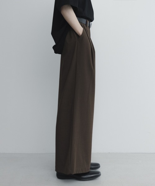 loose basic tuck wide buggy PT / ルーズベーシックタックワイド