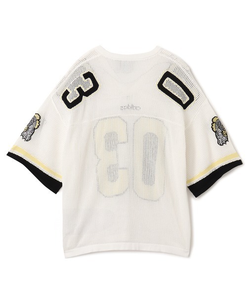 adidas アディダス KNIT JERSEY メッシュ半袖ニット Lサイズ adidas ジャージ KNIT JERSEY / アディダス ニット ジャージー