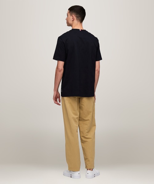 TOMMY HILFIGER（トミーヒルフィガー）の「モノタイプボックスTシャツ（Tシャツ/カットソー・メンズ・ネイビー/レッド・SMALL/MEDIUM/X-LARGE）」の3枚目の写真