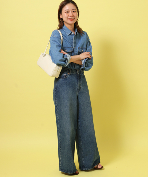 STANDOIL（スタンドオイル）の「【STAND OIL/スタンドオイル】 MORE BAGUETTE BAG（ショルダーバッグ・レディース・ブラック/アイボリー・FREE）」の17枚目の写真