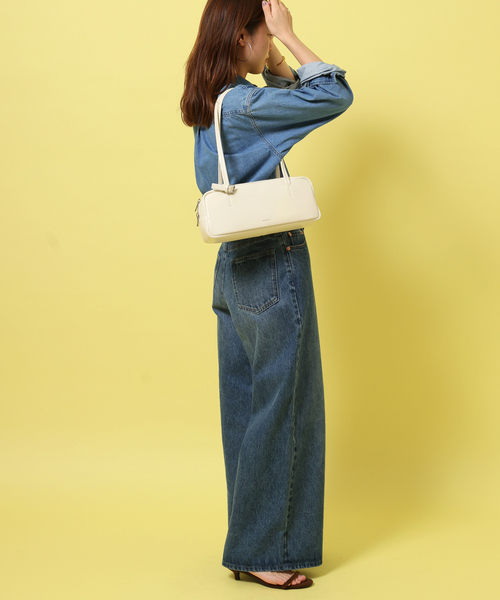 STANDOIL（スタンドオイル）の「【STAND OIL/スタンドオイル】 MORE BAGUETTE BAG（ショルダーバッグ・レディース・ブラック/アイボリー・FREE）」の18枚目の写真