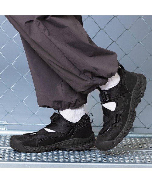 靴 KEEN Hoodzerra Sandal 24cm All Gender Hoodzerra Sandal | Silver Birch/Black | KEEN Footwear